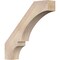 Ekena Millwork 5 1/2"W x 28"D x 28"H Balboa Smooth Knee Brace, Douglas Fir BRC06X28X28BOA00SDF - alternate 1